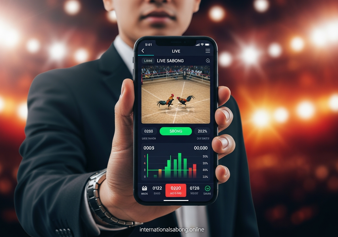 Sabong International Login Mobile App Interface
